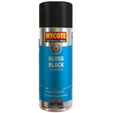 Hycote Gloss Black Spray Paint 400ml Spray Paint